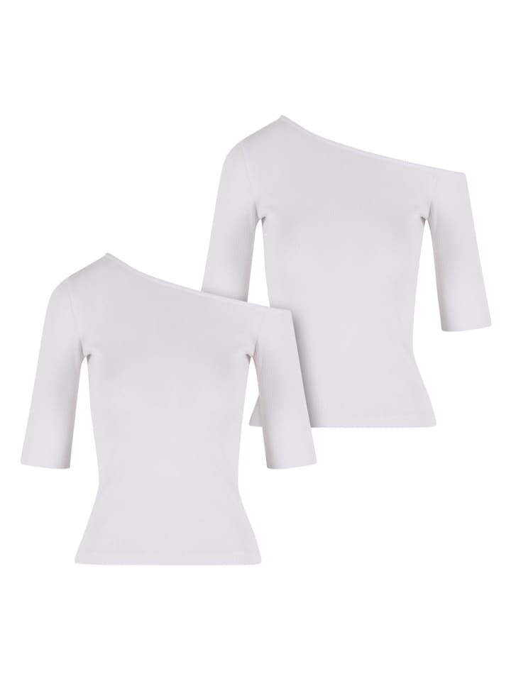 

Футболка Urban Classics T-Shirts, цвет white+white