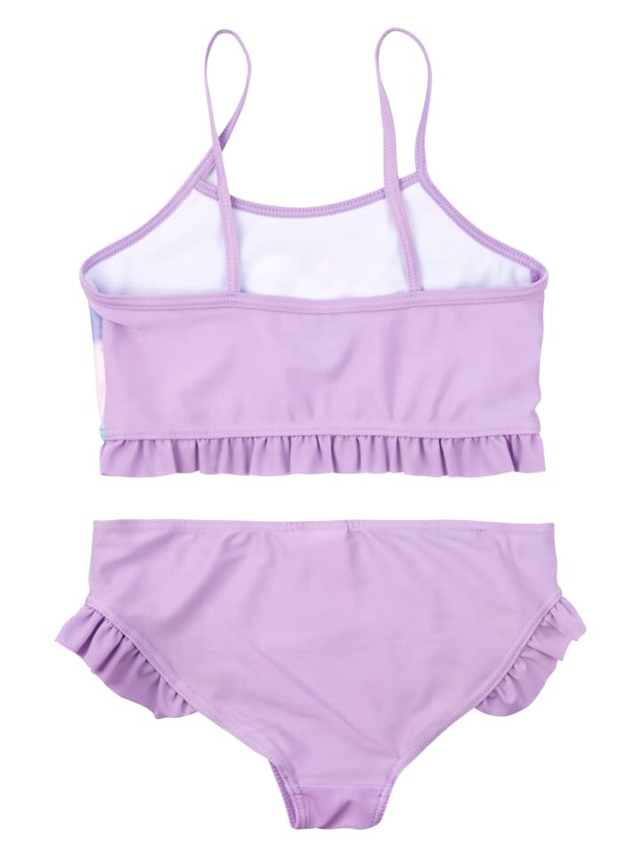 Бикини United Labels Disney Die Eiskönigin Bikini mit Rüschen Elsa Frozen Zweiteiler, фиолетовый — фото 2