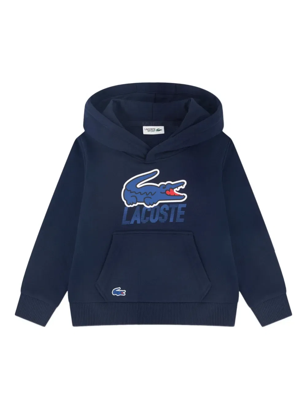Спортивный костюм с графическим логотипом Lacoste Kids, синий — фото 3