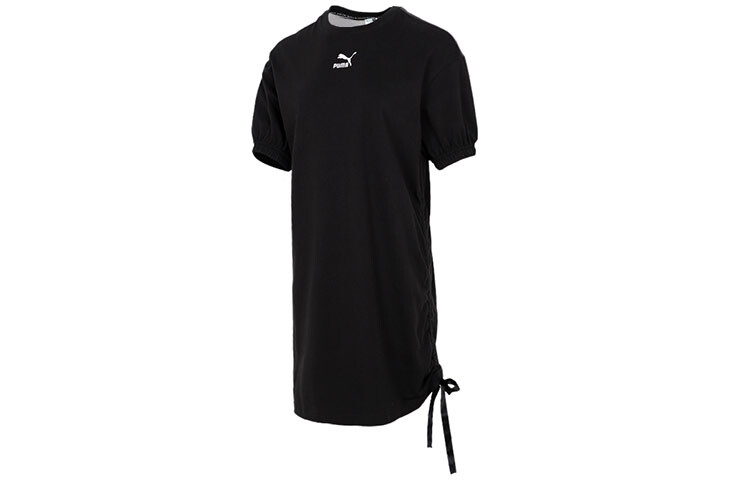 

Puma Женские шорты-платье с рукавами, цвет Black