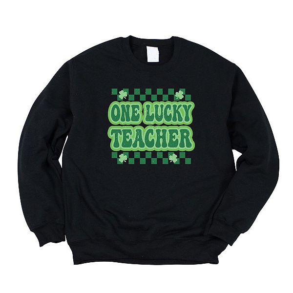 

Свитшот Checkered Lucky Teacher Simply Sage Market, Midnight, Зеленый, Свитшот Checkered Lucky Teacher Simply Sage Market, Midnight