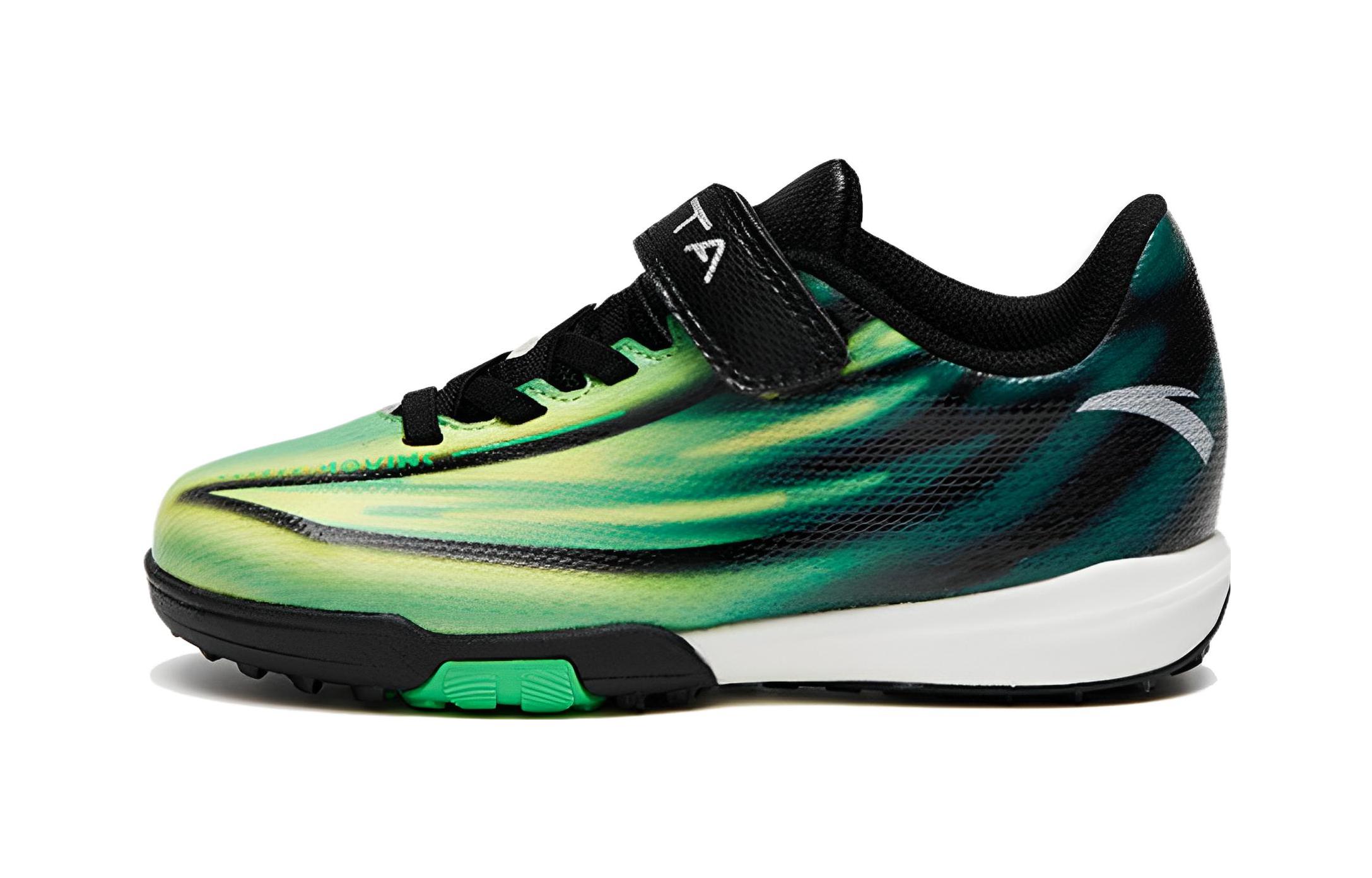 

Antakids Anta устойчивые к истиранию дышащие низкие футбольные бутсы green yellow для детей 3-7 лет