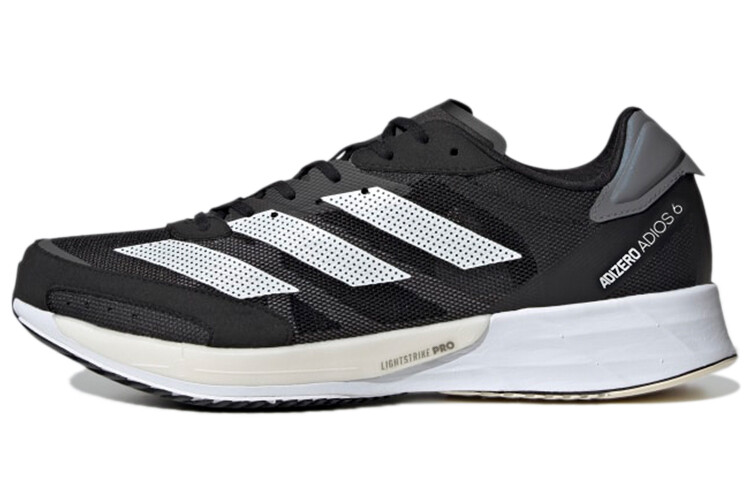 

Кроссовки Adizero Adios 6 унисекс с низким верхом, черные Adidas