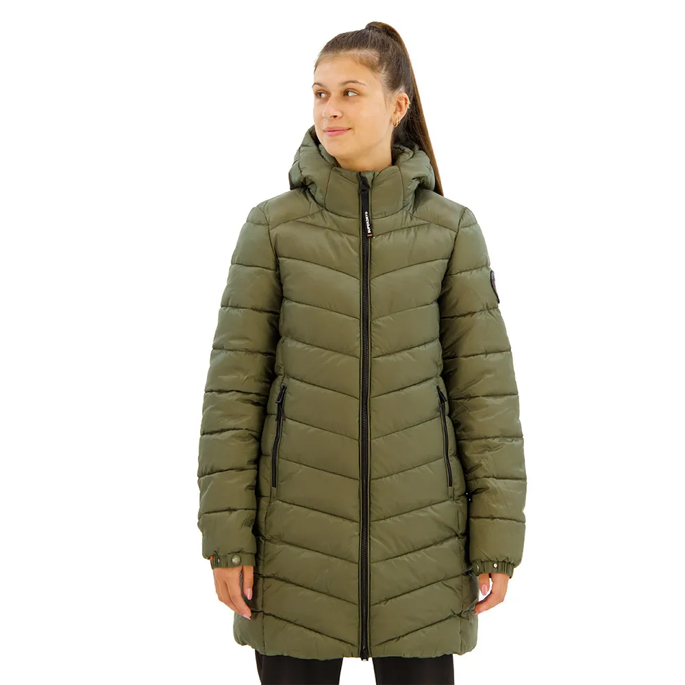 

Куртка Superdry Fuji Mid Padded, зеленый