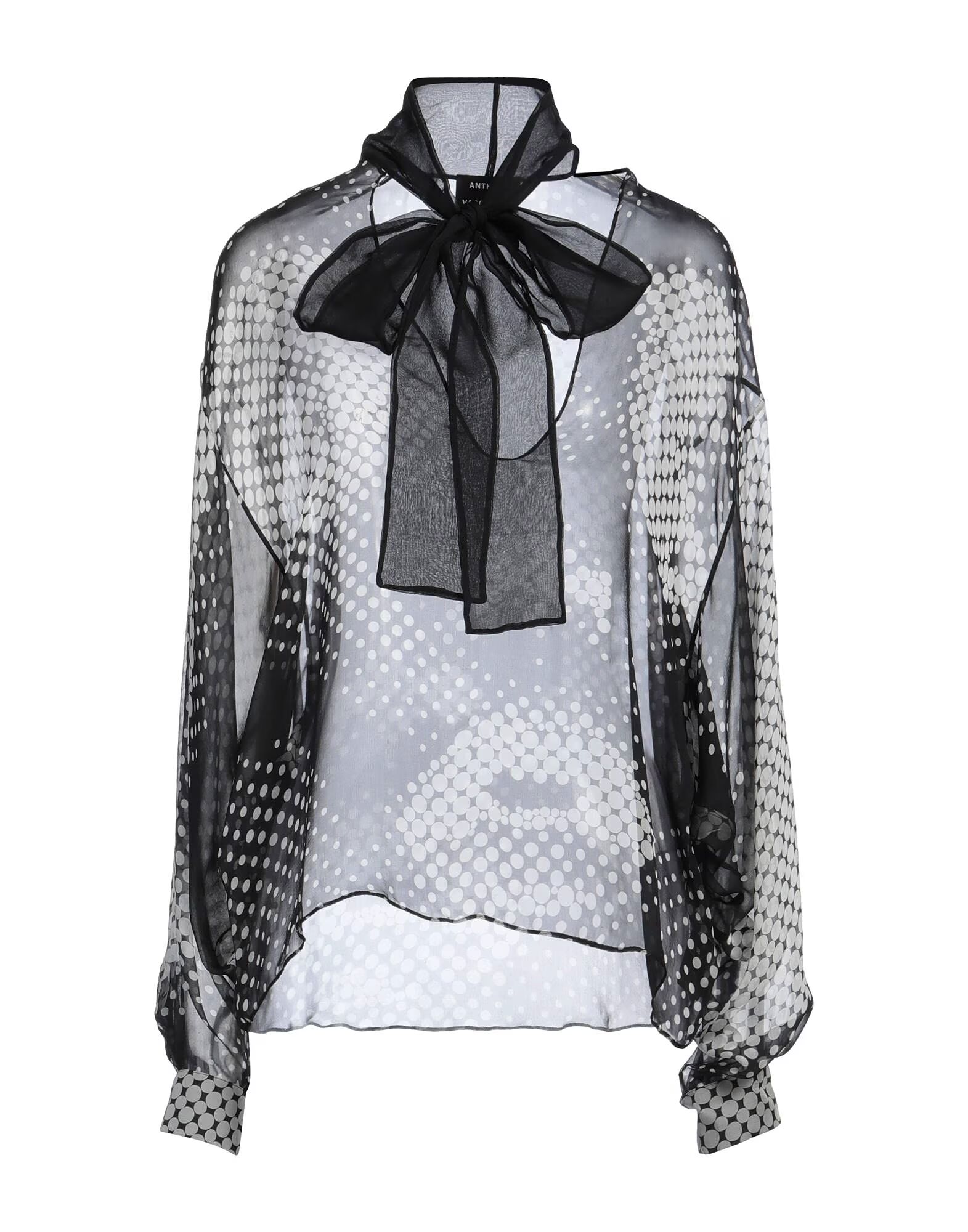 

Топ Anthony Vaccarello, черный