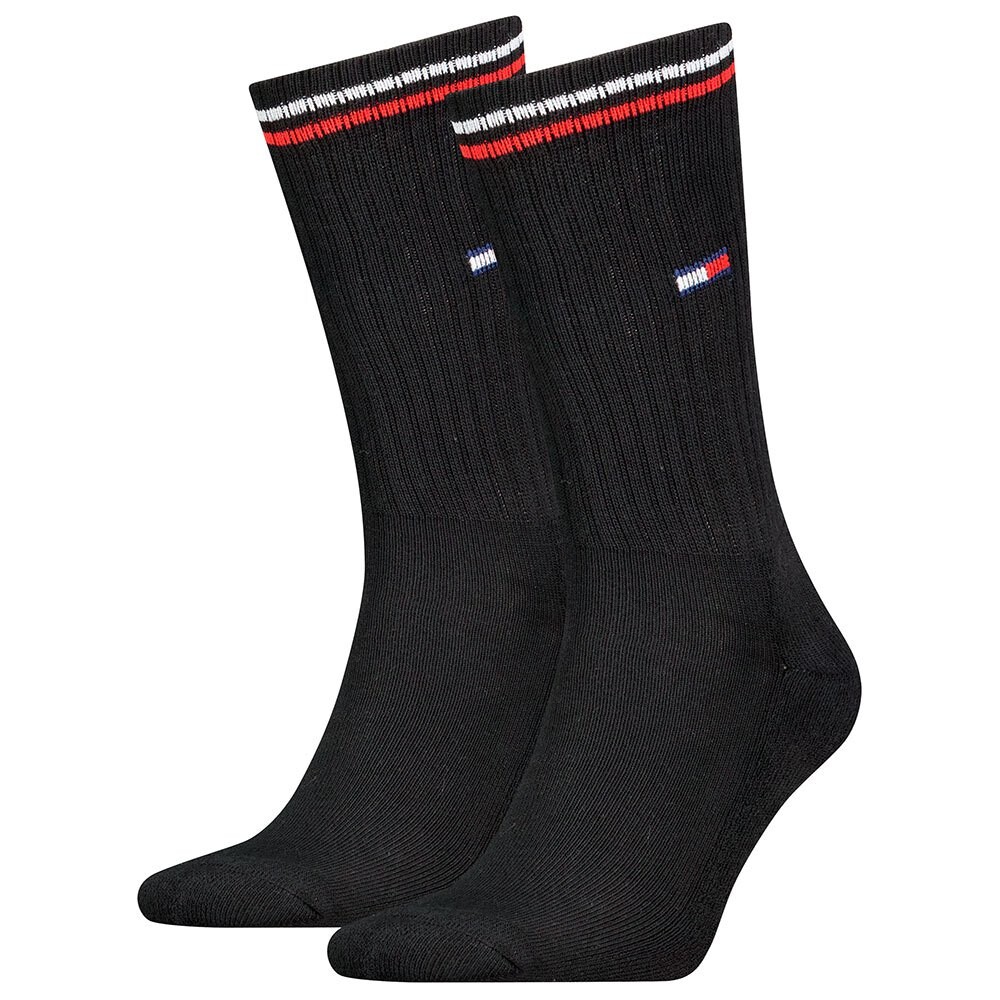 

Носки Tommy Hilfiger Iconic Crew 2 шт, черный