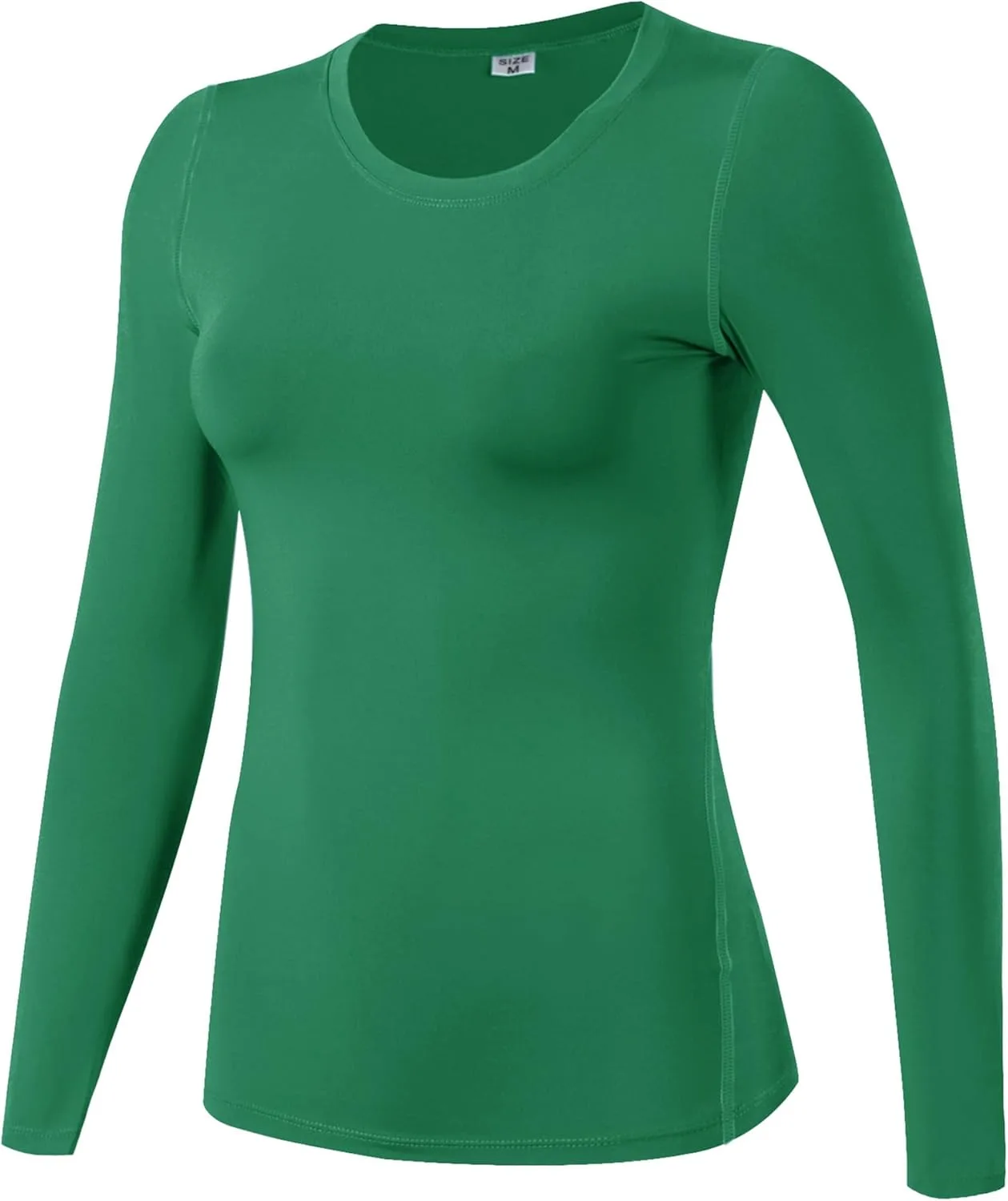 

Женская компрессионная футболка с длинным рукавом для тренировок OVIYEGAIN