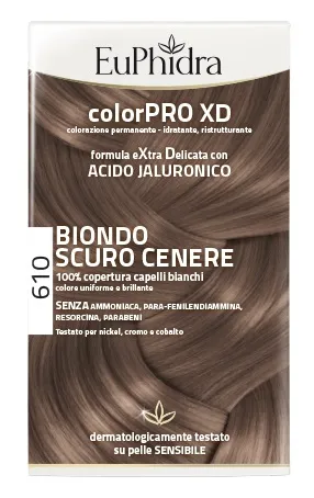 

EuPhidra ColorPRO XD 610 Темно-пепельный блондин
