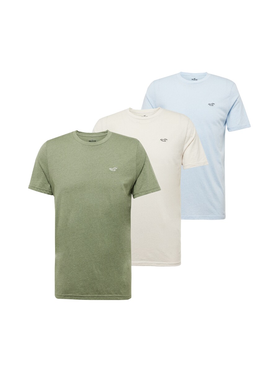 

Рубашка HOLLISTER, цвет Light blue/Wool white