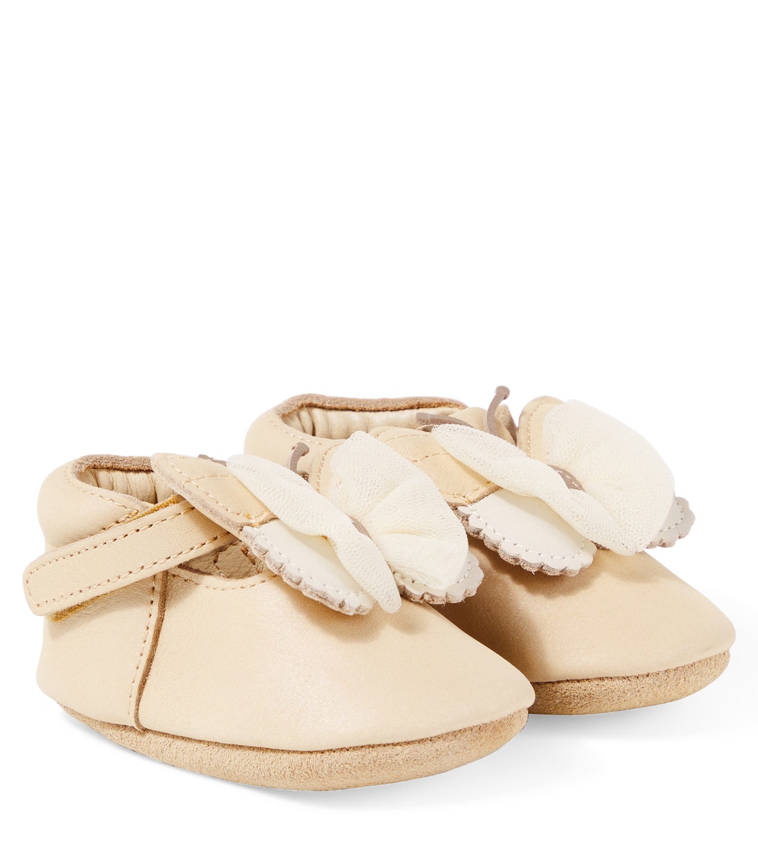 

Кожаные туфли Baby Amdy Donsje, Gold Metallic Nubuck