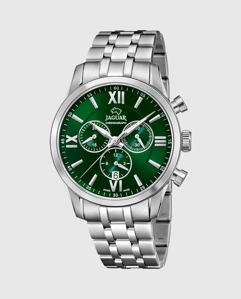 

Мужские часы J963/3 Acamar из серебристой стали Jaguar, серебряный