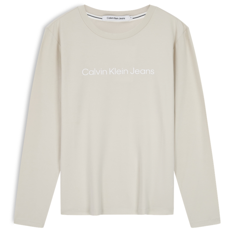 

Обычная женская футболка Calvin Klein, acf-бежевый