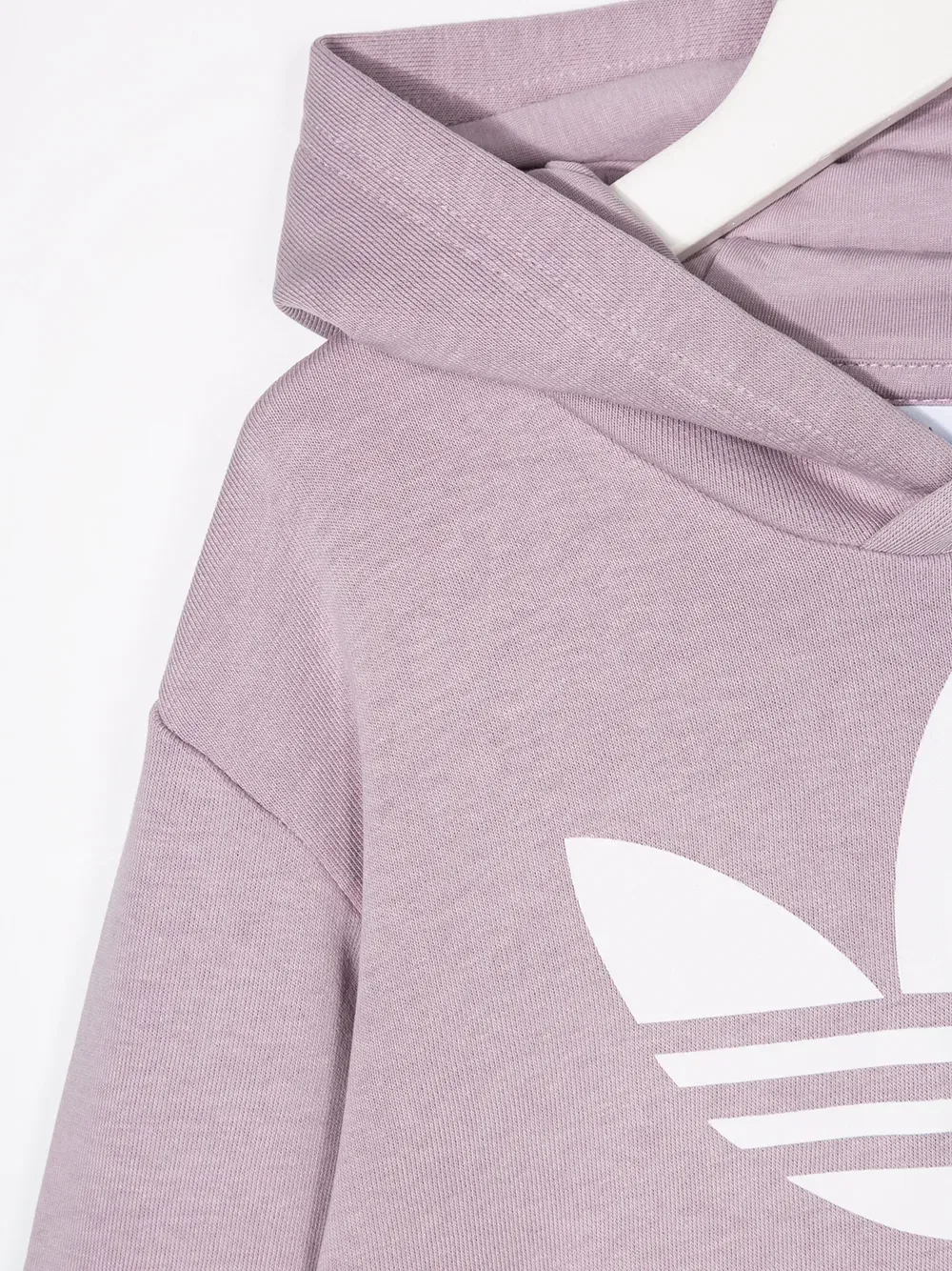 Худи с логотипом Adidas Kids, фиолетовый — фото 3