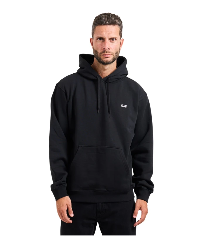 

Черная хлопковая толстовка Vans, черный