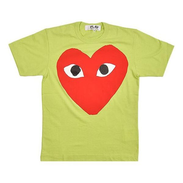 

Футболка pastelle red logo t-shirt 'green' Comme Des Garcons Play, зеленый
