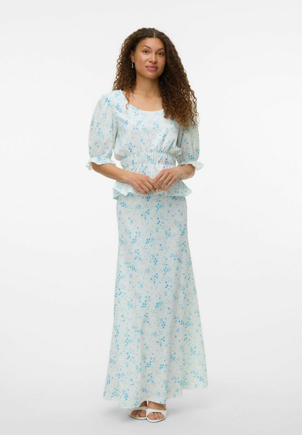 

Юбка макси VMSOMYA LANGER Vero Moda, белый