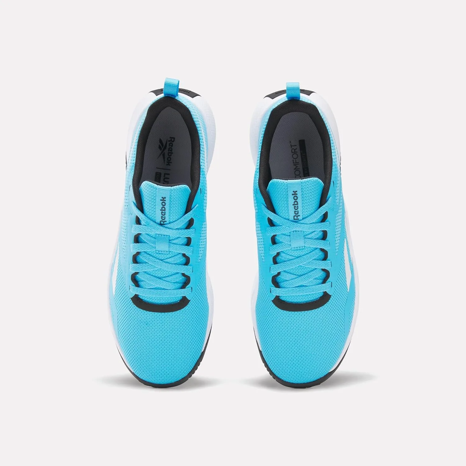 Мужские кроссовки Reebok NFX, белый/черный/голубой — фото 4