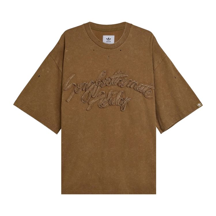 

Футболка adidas x Song for the Mute Wash Tee 'Earth', зеленый
