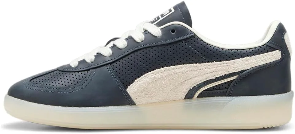 Мужские кроссовки PUMA Palermo Classics на шнуровке повседневные - синие, синий — фото 3