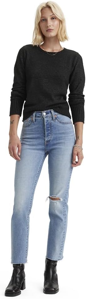 Женские джинсы Levi's Wedgie Straight, (New) Night Sight — фото 4