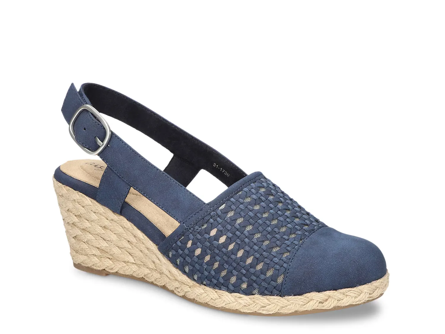 Сандалии Taffy Wedge Sandal Easy Street, темно-синий