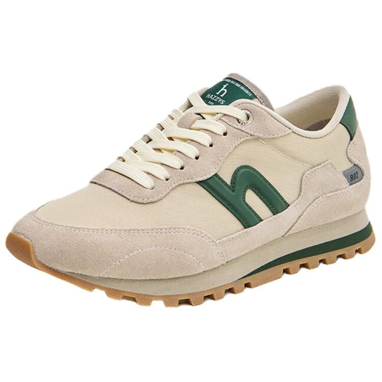 Кроссовки мужские Lifestyle Shoes Men Low-Top Hazzys, бежевый/зеленый — фото 2