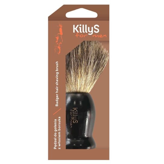 

Помазок для бритья из щетины барсука Killys For Men