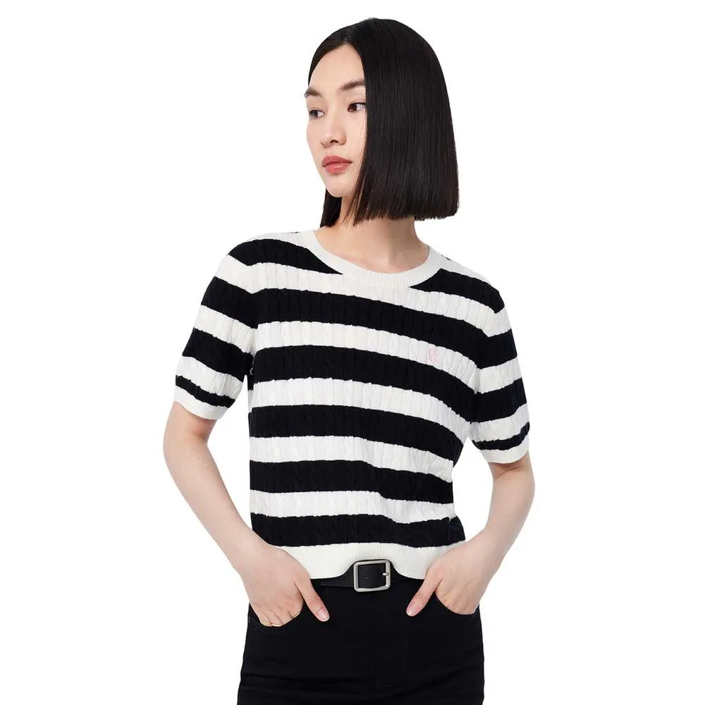 

Свитер Lily Business Fashion Striped Wool, черный