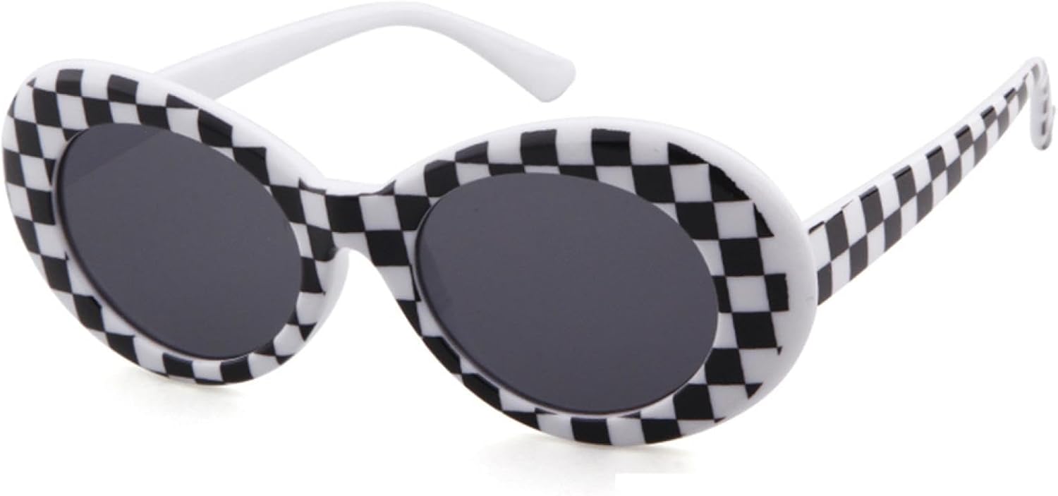 

Винтажные солнцезащитные очки для женщин в стиле ретро, ​​красная оправа, панк, мужские солнцезащитные очки, очки-очки для женщин, защита от УФ-излучения UV400 SZVVBKK, C17 Black White Grid