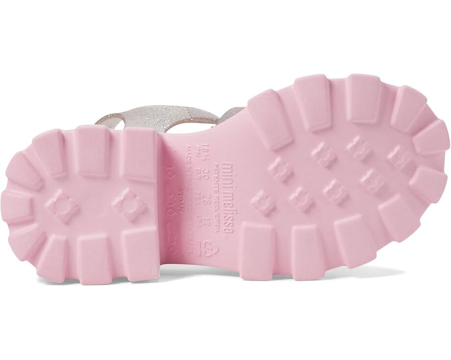 Туфли Mini Melissa Megan Kids, цвет Pink/Glitter Pink — фото 3