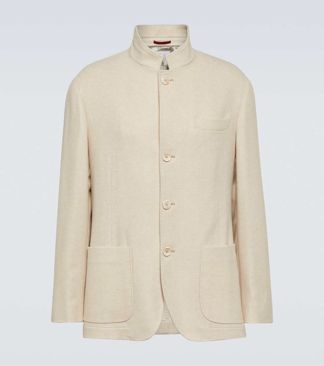 

Кашемировая куртка Brunello Cucinelli, нейтральный