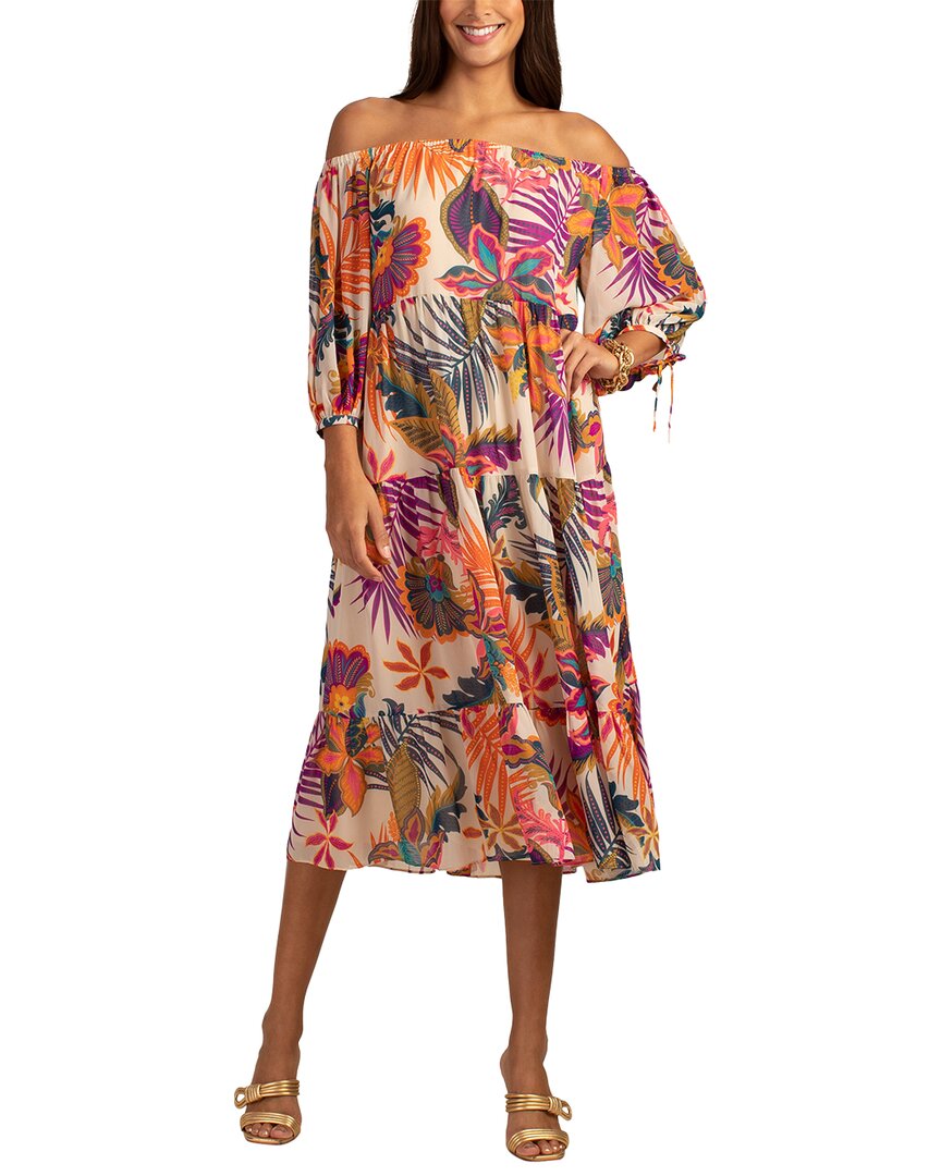 

Платье Trina Turk Cattleya, цвет multi