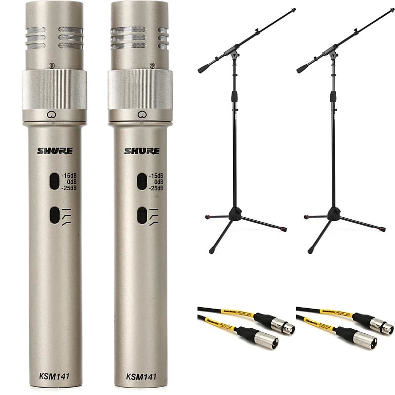 

Конденсаторный микрофон Shure KSM141 / SL Stereo (Pair)
