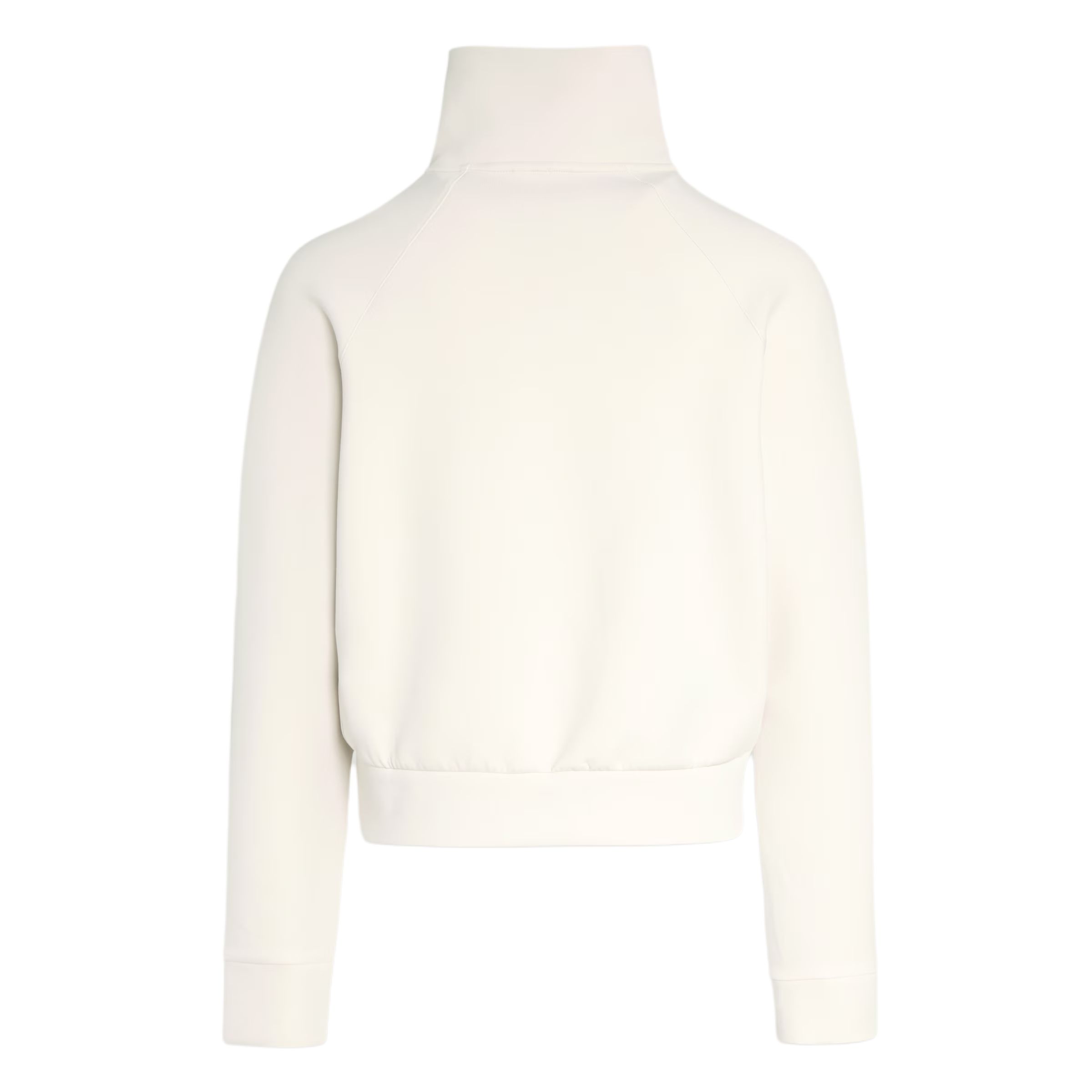 Женская толстовка с половинной молнией, коллекция FW25 Adidas, jade белый — фото 3