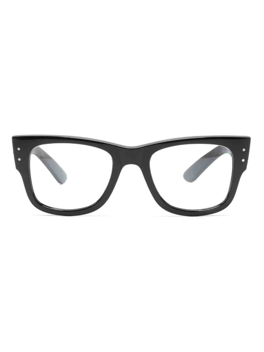 

Очки в прямоугольной оправе черепаховой расцветки Ray-Ban, черный