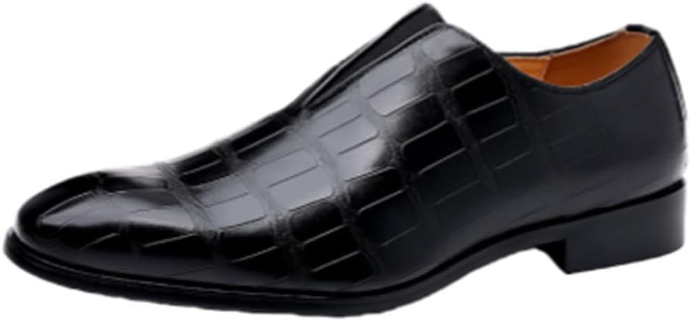 

Кожаные лоферы SWZEC для мужчин, черный