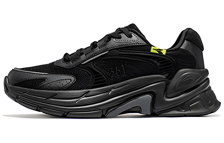 

Кроссовки мужские массивные низкие Obsidian Black/Smoke Grey 361°, Черный, Кроссовки мужские массивные низкие Obsidian Black/Smoke Grey 361°