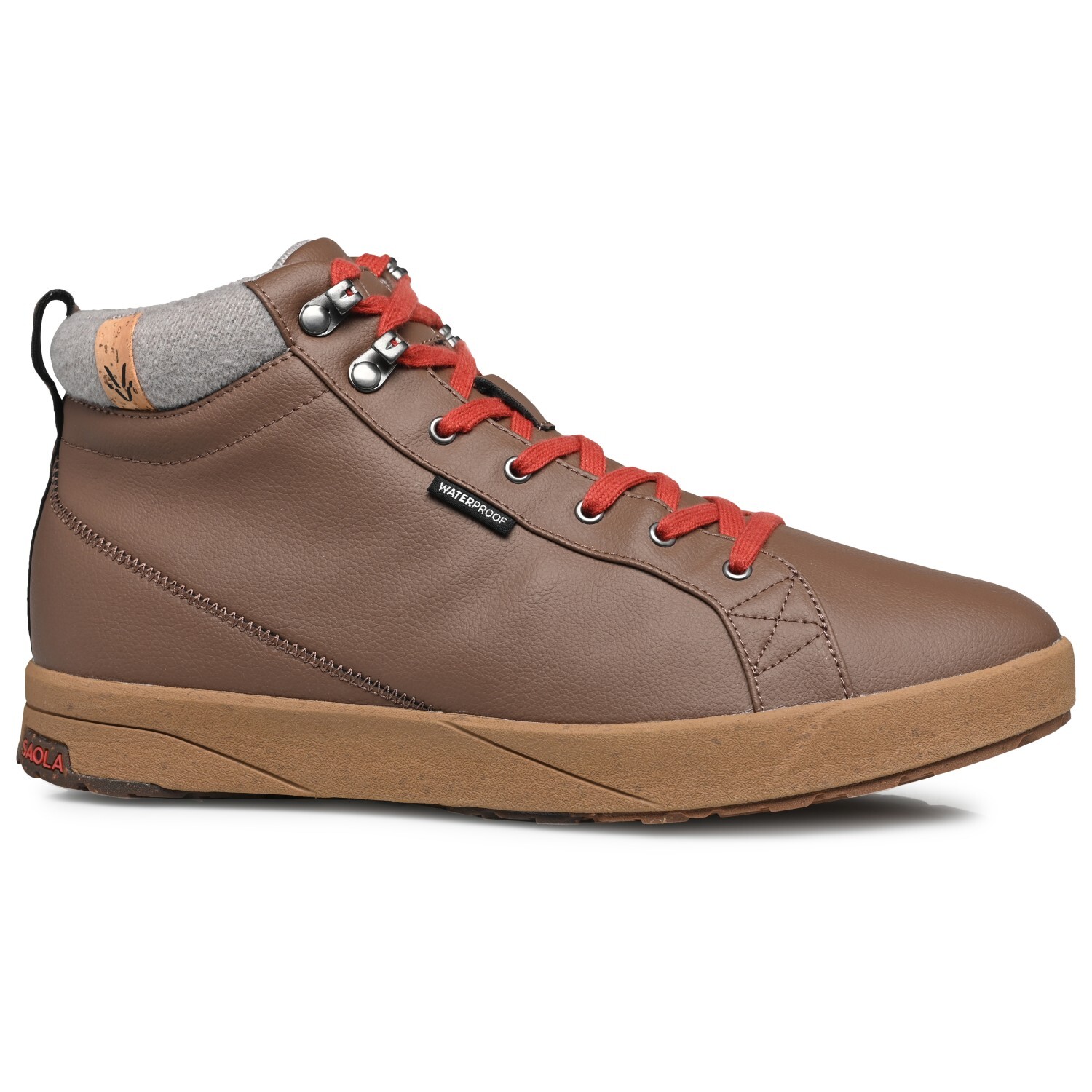 

Повседневные ботинки Saola Bergen Waterproof Warm, цвет Chocolate