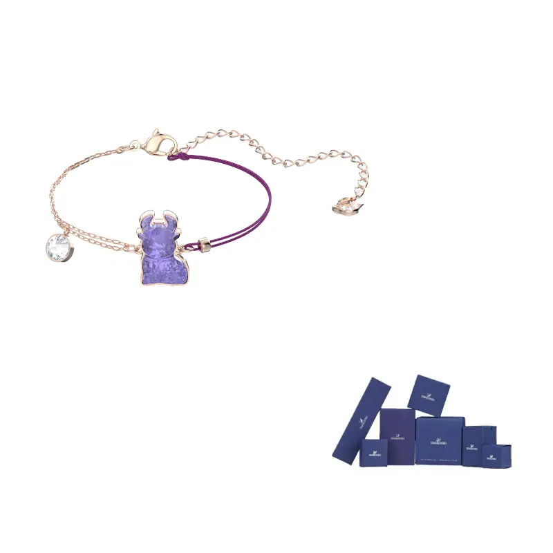 

Swarovski Розовое золото браслеты женские