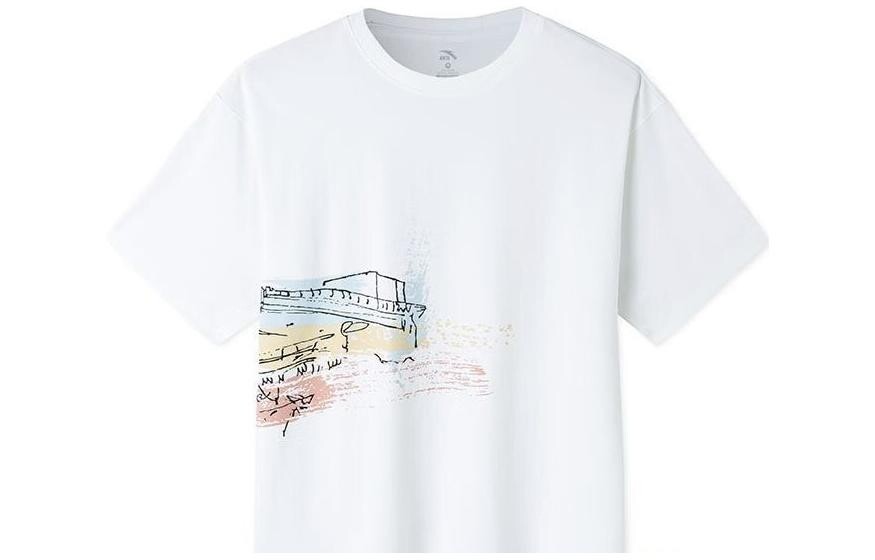 

Футболка Life Collection женская снежинка белая Anta