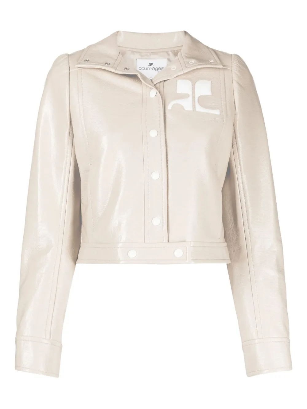 

Куртка с логотипом Courrèges, нейтральный