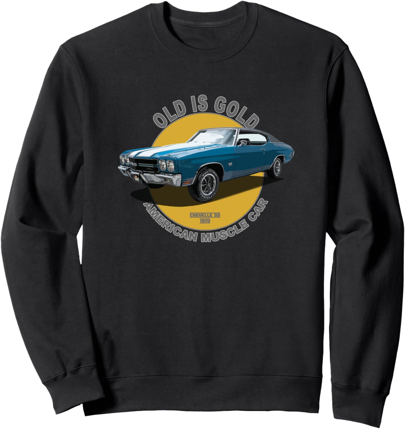 

Толстовка SS American Muscle Car 60-х и 70-х годов. Старое - золото Classic American Muscle Car Vintage Retro