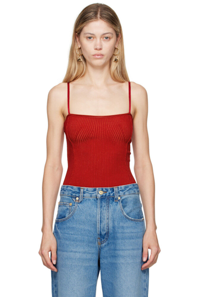 

Красный топ La Casa 'Le haut Sierra' JACQUEMUS