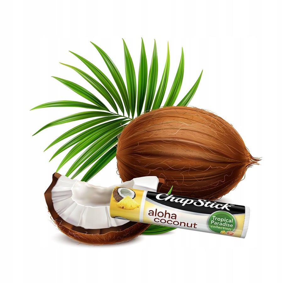Увлажняющая губная помада ChapStick Aloha Coconut с ароматом кокоса и ананаса, 1 шт. Inna marka — фото 3