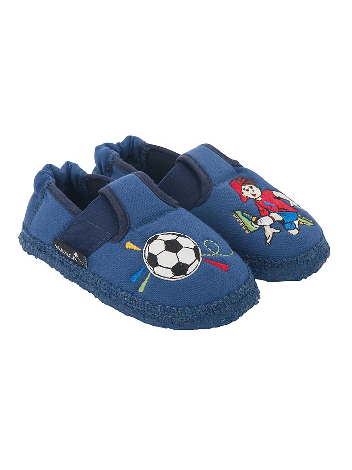 

NANGA Синие тапочки "Футболист"