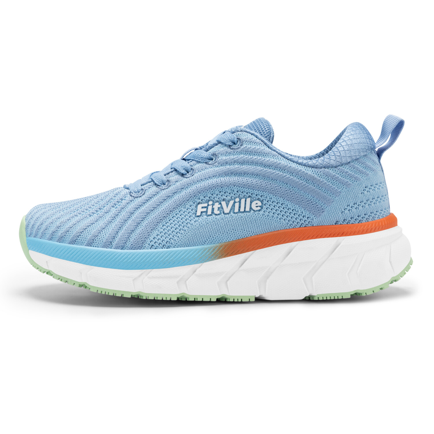 

Кроссовки женские с низким верхом Fitville, цвет Sky Blue