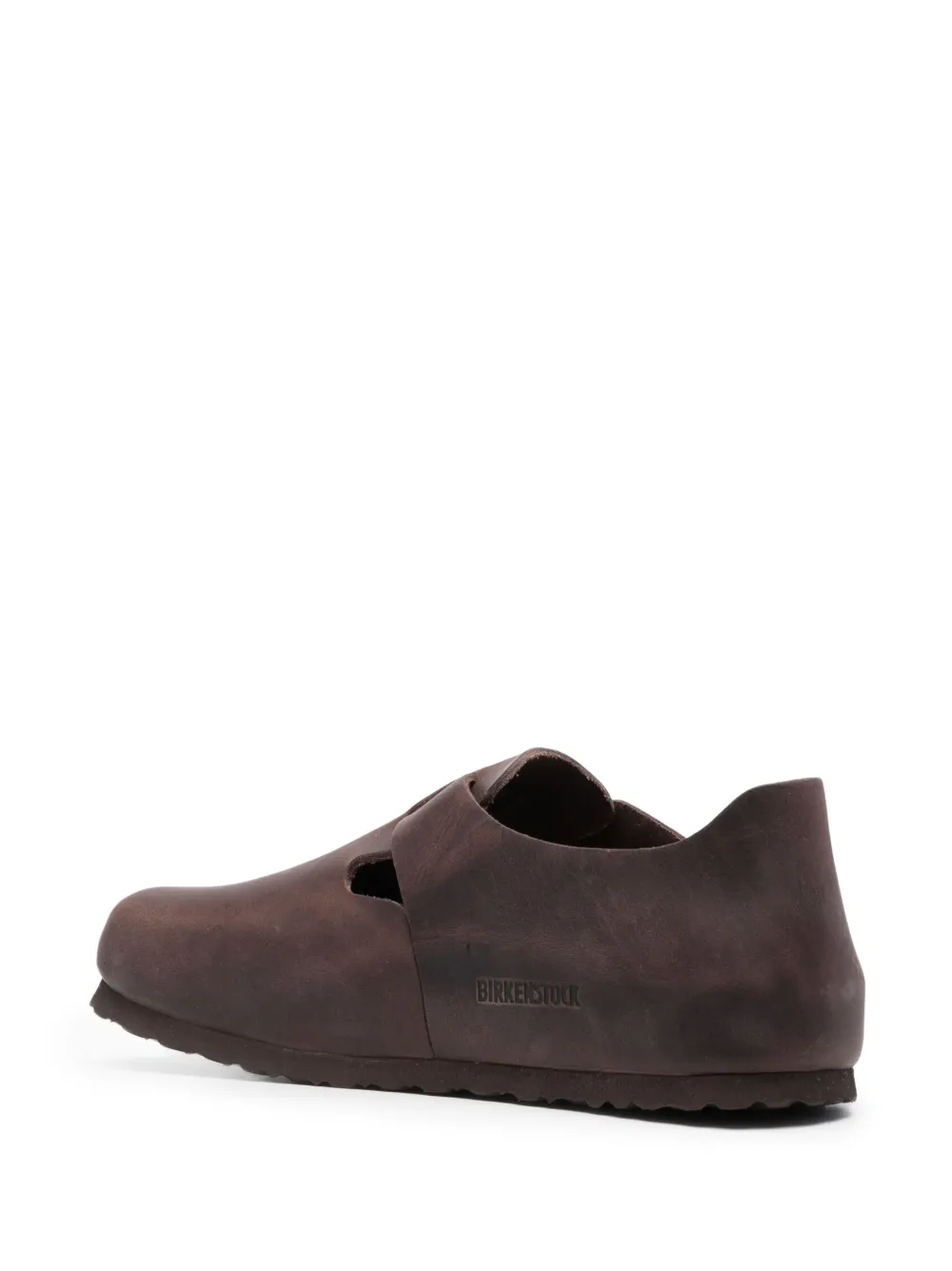 Лоферы London с закругленным носком BIRKENSTOCK, коричневый — фото 3