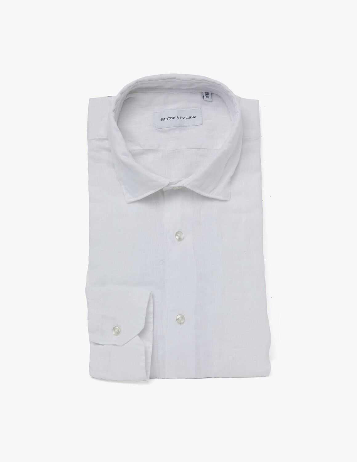 

Рубашка аламари с воротником Milano Regular Sartoria Italiana, белый