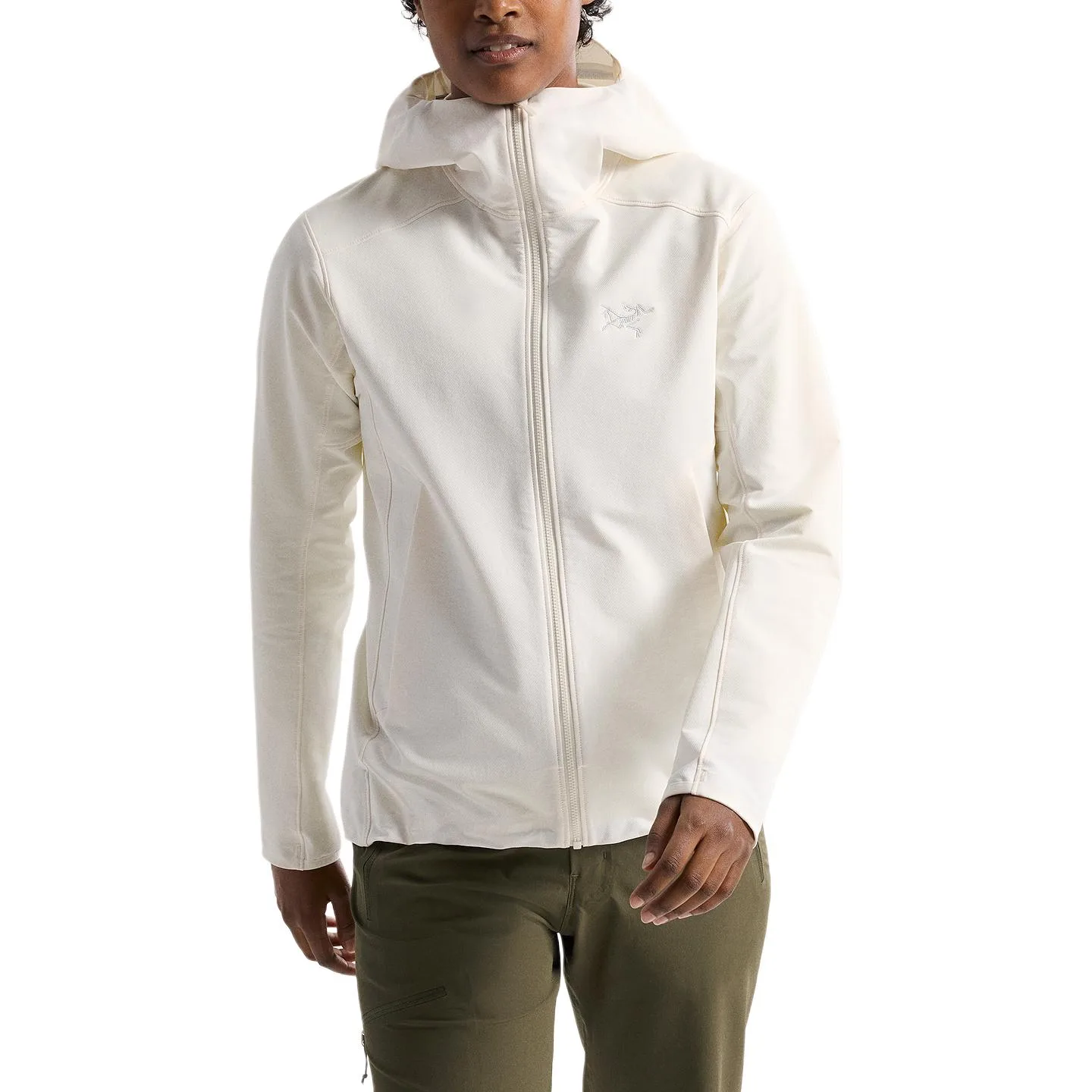 Куртка Soft Shell женская Arcteryx, Polar White II/Arctic Silk II — фото 2