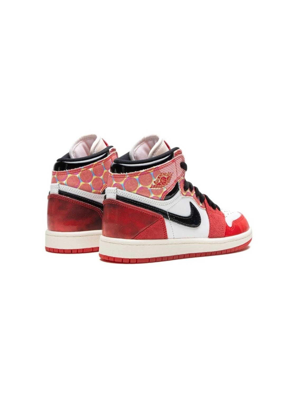 Jordan кроссовки Air Jordan 1 High OG из коллаборации со Spider-Man Across the Spider-Verse, красный — фото 3